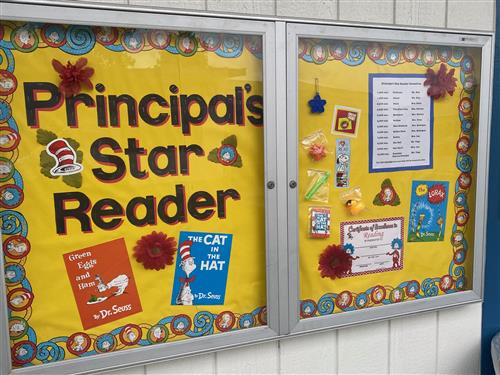 Principal Star Reader bulletin board